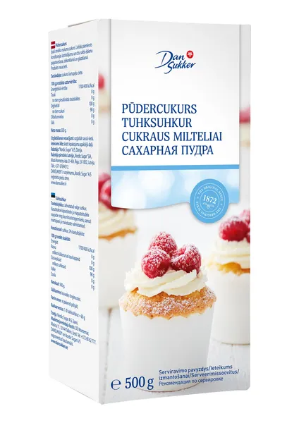 Pūdercukurs DAN SUKKER 500g