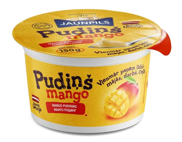 Pudiņš Jaunpils mango 150g