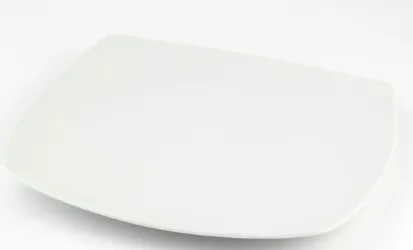 Pusdienu šķīvis QUADRO 1281, 25,4 x 25,4cm (LIETOTS) 6gab