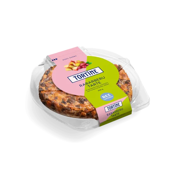 Tarte rabarberu LATVIJAS MAIZNIEKS 650g