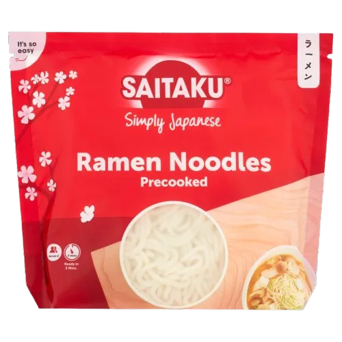 Ramen nūdeles SAITAKU, vārītas, 2x150g