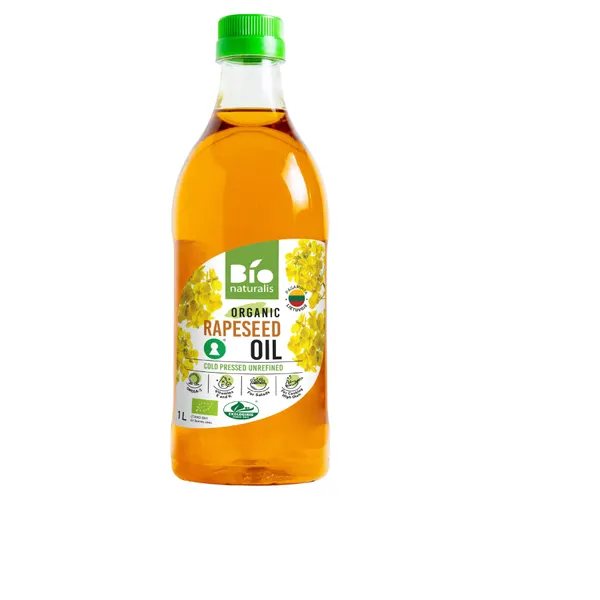 Rapšu eļļa BIONATURALIS, nerafinēta, BIO, 1l