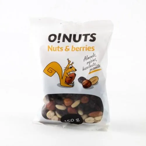 Rieksti un ogas O!NUTS, 150g