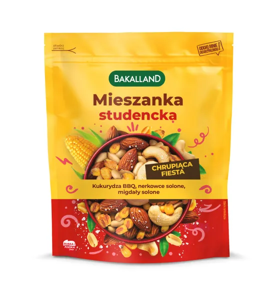 Riekstu maisījums BAKALLAND, kraukšķīgs, 120 g