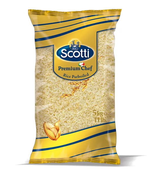 Rīsi ar tvaiku apstrādāti SCOTTI, 5kg