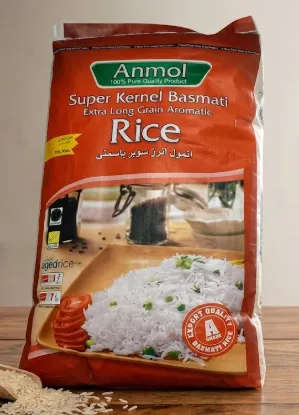 Rīsi Basmati ANMOL Extra long, ar tvaiku apstrādāti, 25kg