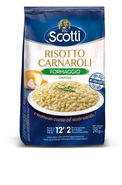 Rīsi Risotto SCOTTI Milanese, ar sieru, 210g