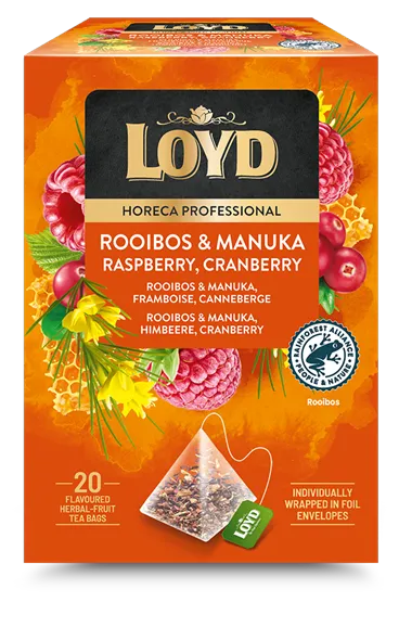 ROOIBOS&MANUKA tēja LOYD Pyramids FS, 20x1.7g
