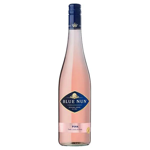 Rozā vīns BLUE NUN, pussauss, 10,5%, 0.75l