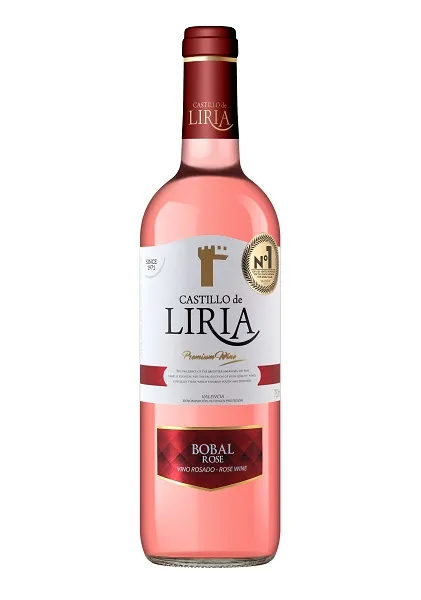 Rozā vīns CASTILLO DE LIRIA, Bobal, sauss, 12%, 0.75l