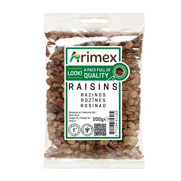 Rozīnes Sultana ARIMEX, 200g