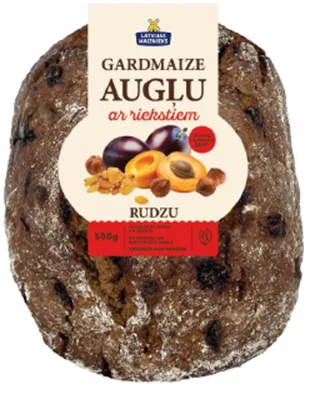 Rudzu maize GARDMAIZE, ar augļiem un riekstiem, 500g