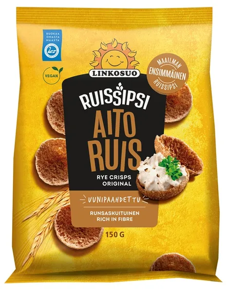 Rudzu sausiņi LINKOSUO Original, 150g