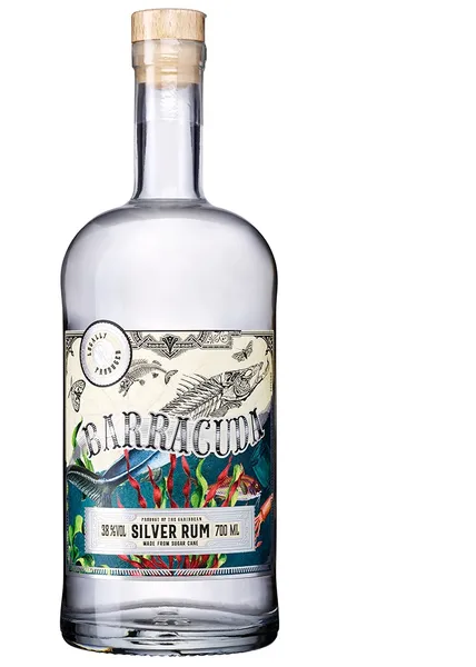 Rums BARRACUDA Silver, 38%, 0.7l