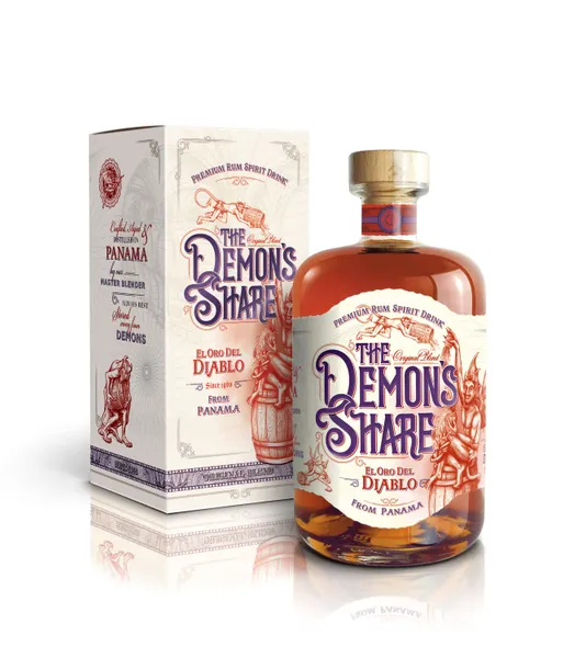 Rums DEMON'S SHARE, 3 Y.O., 40%, kastē, 0.7l