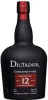 Rums DICTADOR 12 Y.O., 40%, 0.7 l