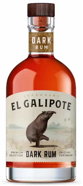 Rums El Galipote Dark 40% 0.7l