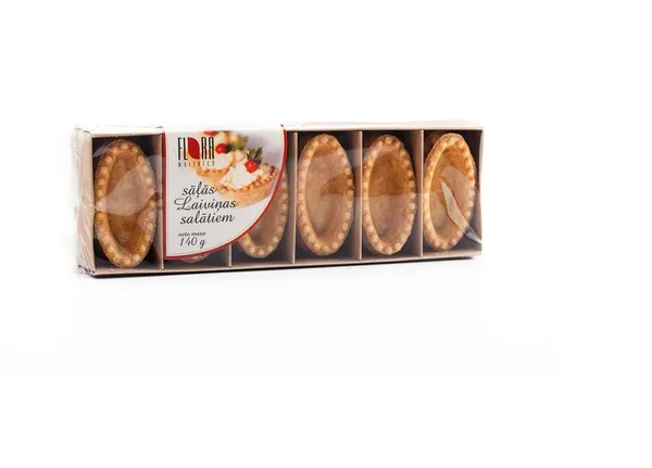 Sāļie groziņi Laiviņas FLORA 140g