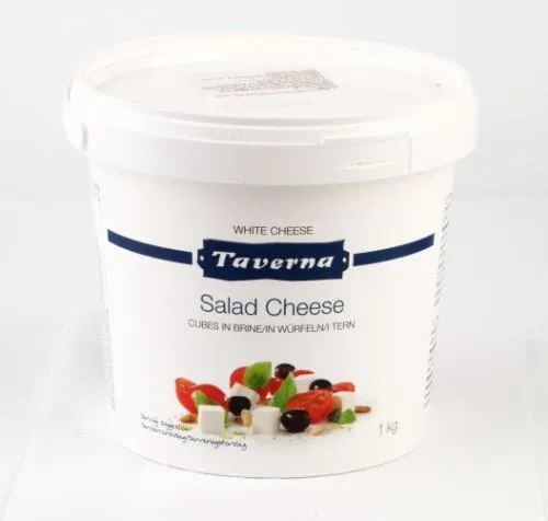 Salātu siera kubiņi sālījumā TAVERNA, T.s. 21%,  1kg
