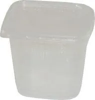 Salātu trauks ar vāku PP, v/l, 500ml, 0.6kg, 50 gab.