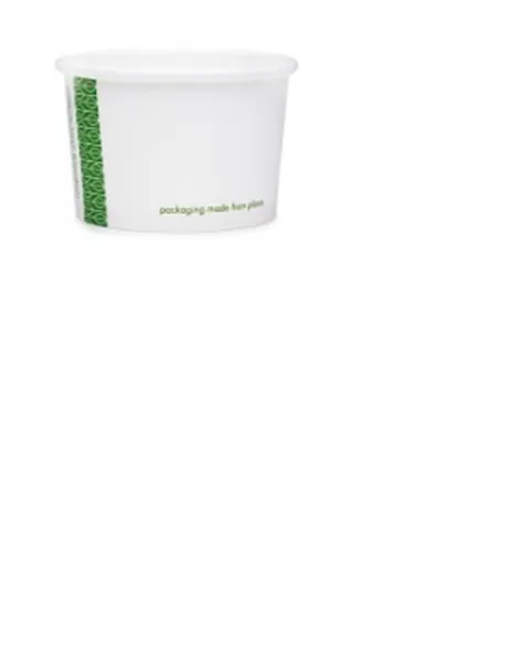 Saldējuma trauks ar PLA pārklājumu, D62cm, 120ml, 0.25kg, 50gab