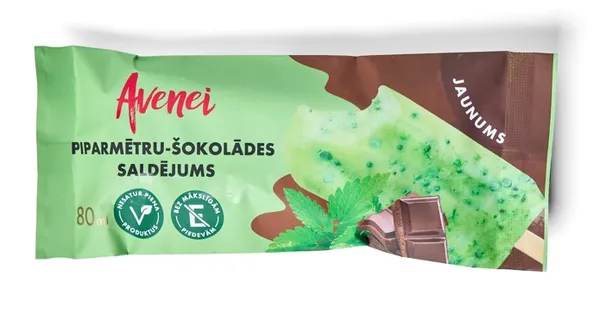 Saldējums piparmētru-šokolādes AVENEI 80g