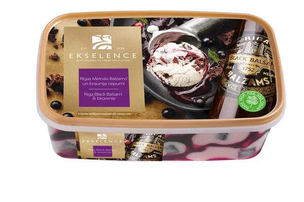 Saldējums Ekselence ar balzamu 1l/480g