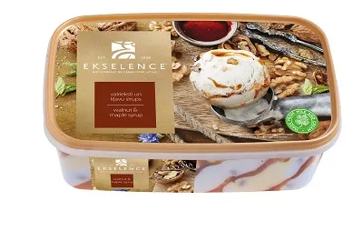 Saldējums Ekselence ar valriekstiem kļavu sīrupu 1l/480g