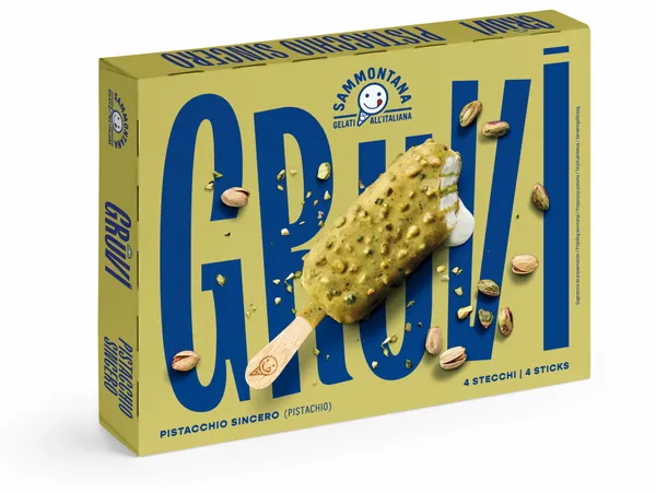 Saldējums GRUVI ar pistāciju garšu, 4gab x 60g, 240g
