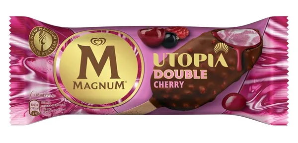Saldējums Double Cherry 85ml/71g, Magnum