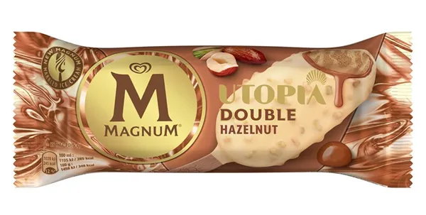 Saldējums Magnum Double Hazelnut 85ml/ 70g