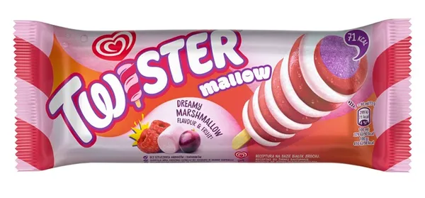 Saldējums Twister Marshmallow​ 80ml/73ml