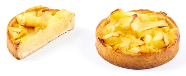 Saldēta ābolu tarte LA LORRAINE ar olu krēmu un mandeļu garšu "Frangipane", 98g x 28 gab