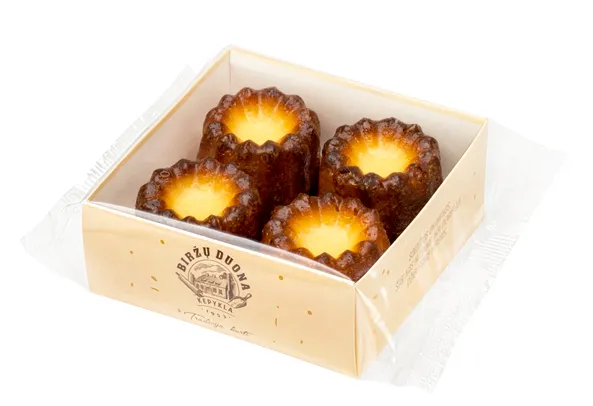 Saldēta franču kūciņa KANELES, 40g x 144 gab, Birzu Douna