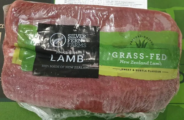 Saldēta jēra karbonāde SILVER FERN, vakuumā, ~1kg Jaunzēlande