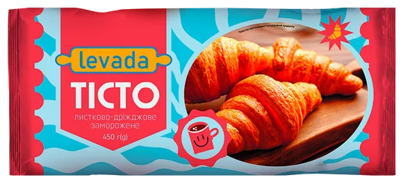 Saldēta kārtainā mīkla LEVADA, ar raugu, 450g