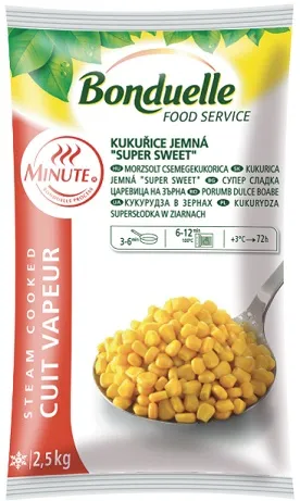 Saldēta kukurūza MINUTE Bonduelle, 2.5kg