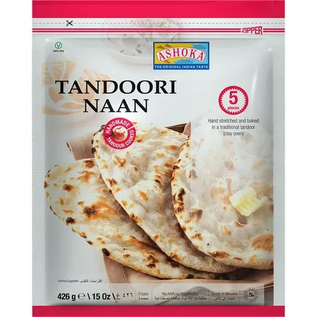 Saldēta maize Tandori Naan ASHOKA, 426g