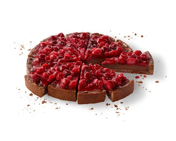 Saldēta šokolādes un aveņu tarte ERLENBACHER, D 24cm, 1200g (12gab)