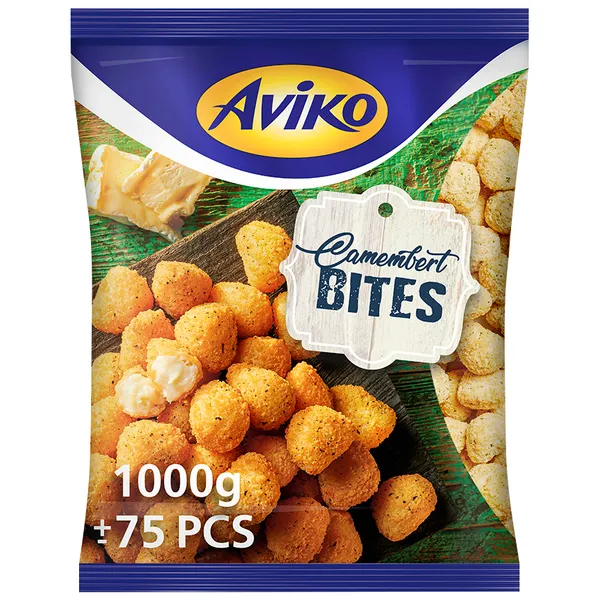 Saldētas Camembert siera bumbiņas Aviko, 1kg