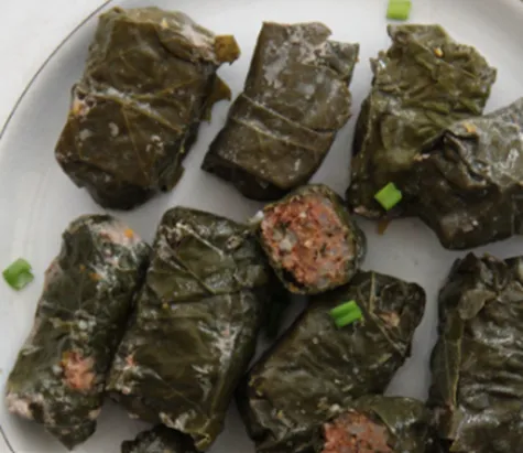 Saldētas Dolmas vīnogu lapās, LAUKU BAUDA, 500g