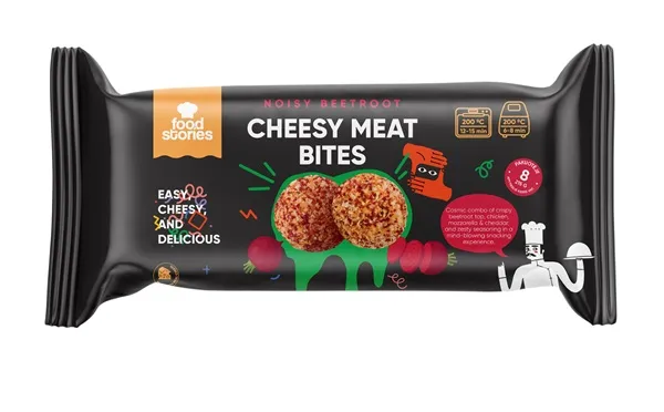 Saldētas gaļas bumbiņas FOOD STORES, ar sieru, 215g