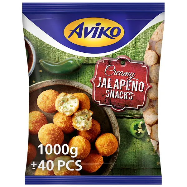 Saldētas Jalapeno uzkodas Aviko 1kg