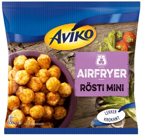 Saldētas kartupeļu bumbiņas Rosti Mini AVIKO 600g