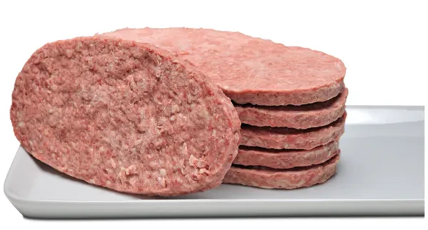 Saldētas liellopa gaļas burgera kotletes SIBYLLA Grillbiff, 32gab x 135g, 4.32kg