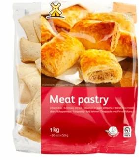 Saldētas maizītes LATVIJAS MAIZNIEKS, ar gaļas pildījumu, 1kg