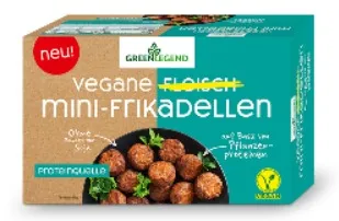 Saldētas vegānu "cūkgaļas" mini bumbiņas, 300g