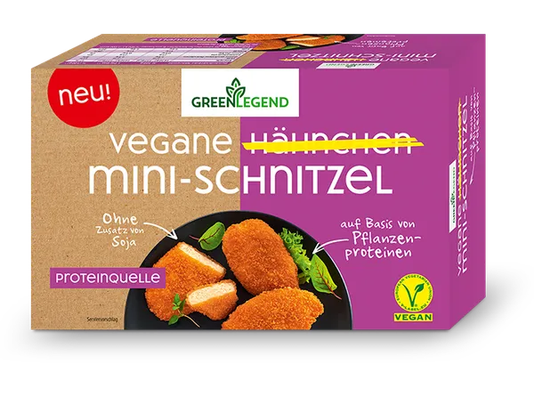 Saldētas vegānu šnicele, 300g