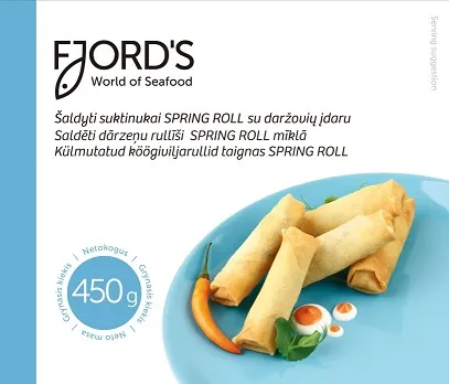 Rullīši Fjord’s Spring roll ar dārzeņiem 450g