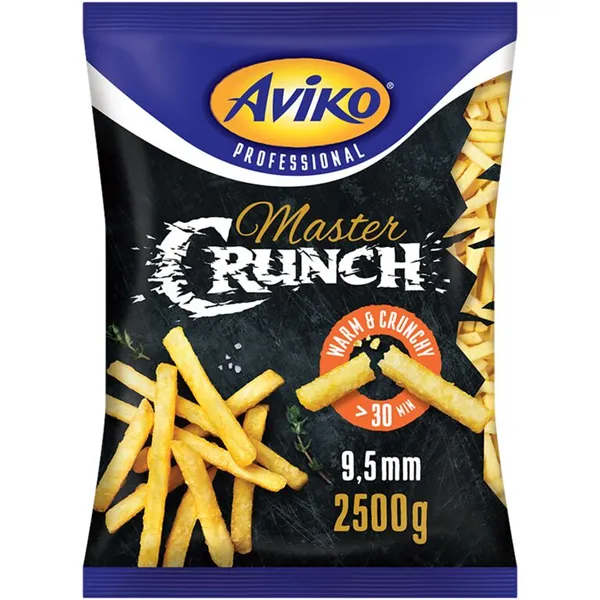Saldēti frī kartupeļi Aviko Master Crunch 9,5mm 2,5 kg Aviko